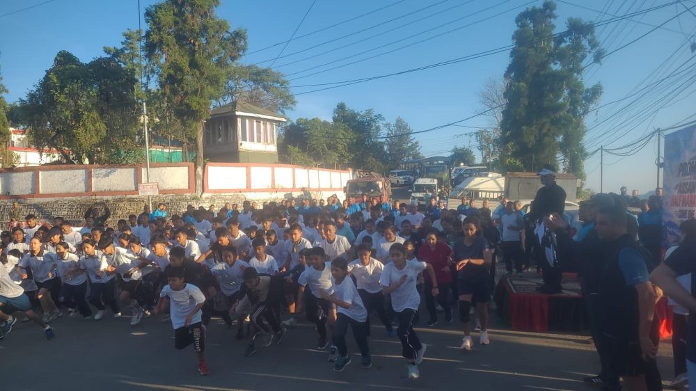 Promo Run for AR Half Marathon 2026 in Kohima